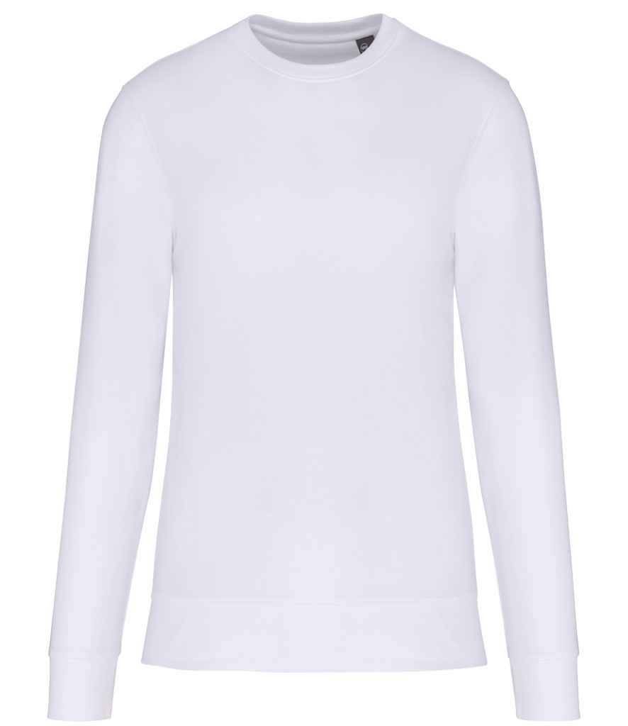 Kariban Kids Eco Friendly Crew Neck Sweatshirt White