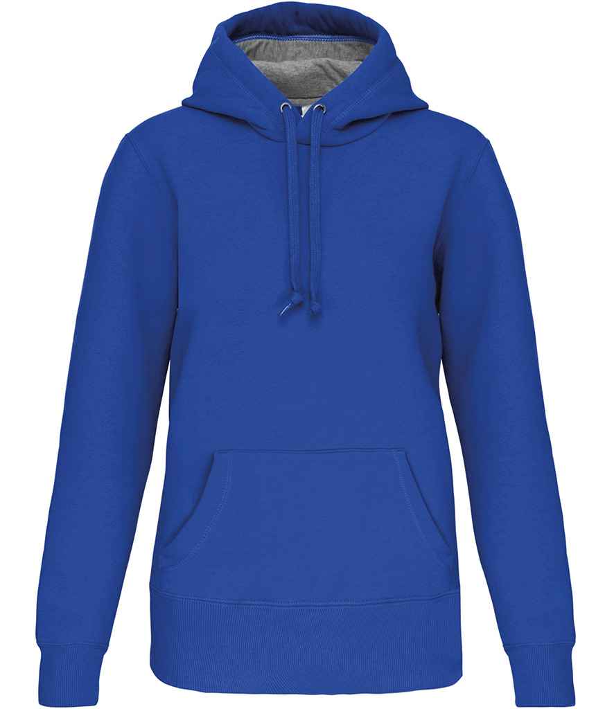 Kariban Heavy Contrast Hoodie Royal Blue