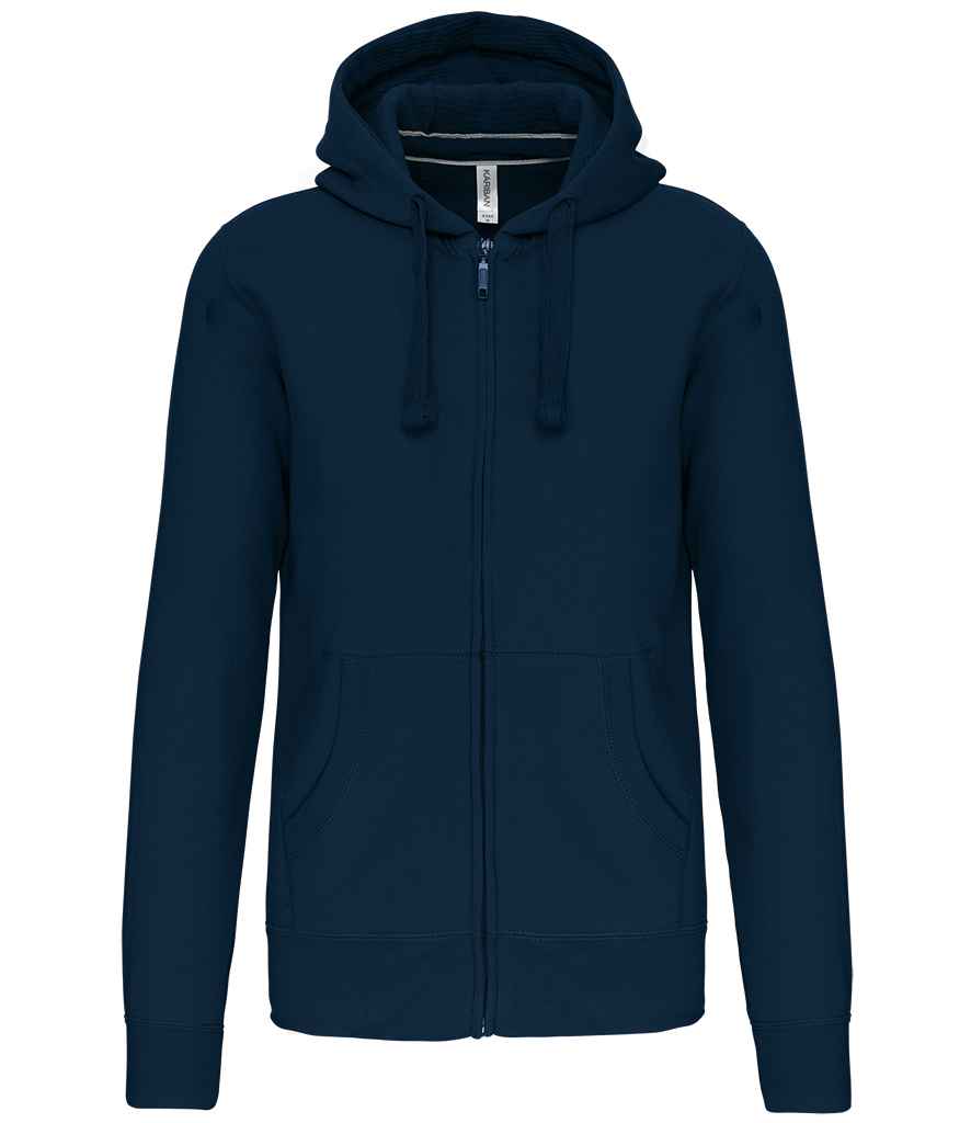 Kariban Full Zip Hooded Sweatshirt Navy