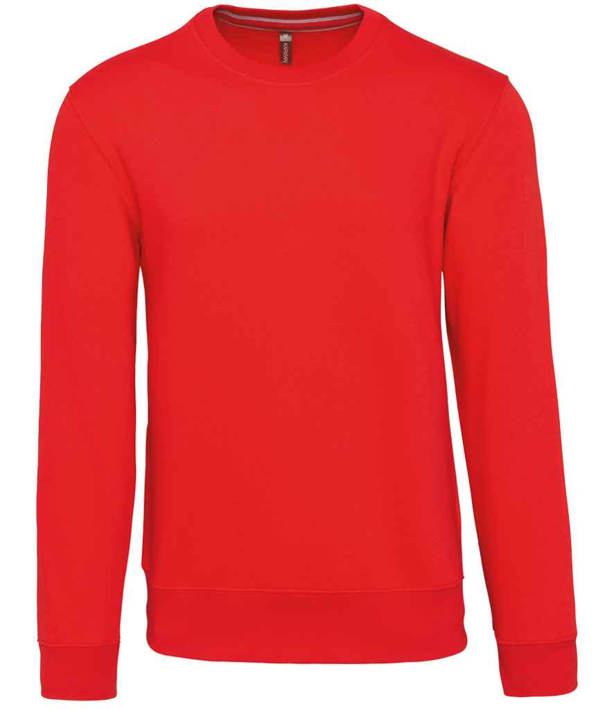 Kariban Crew Neck Sweatshirt Red