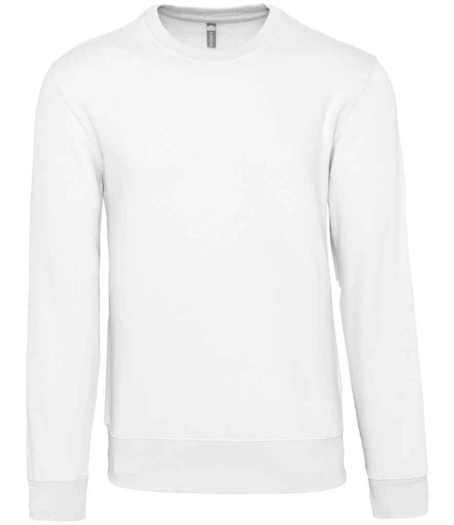 Kariban Crew Neck Sweatshirt White