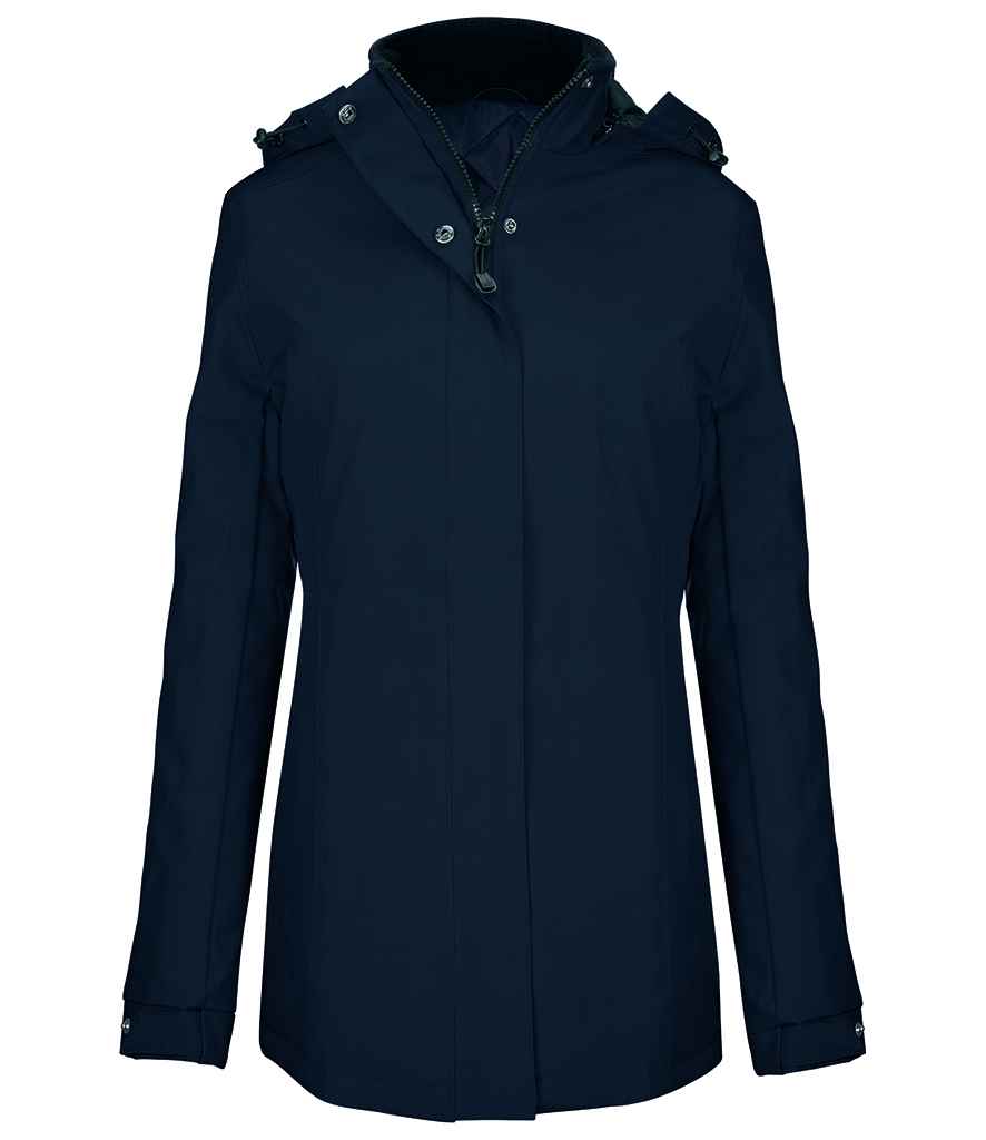 Kariban Ladies Parka Jacket Black
