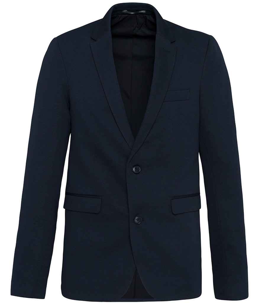 Kariban Knitted Blazer Night Navy Heather