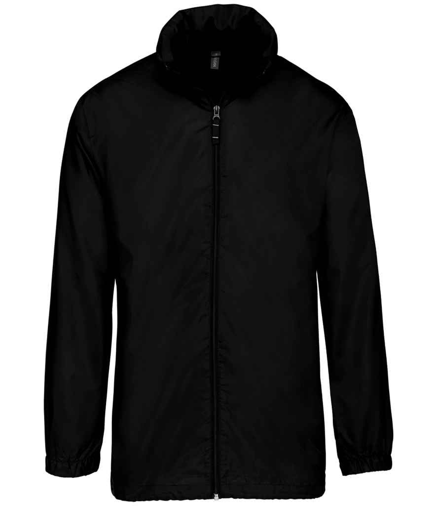 Kariban Windbreaker Jacket Black