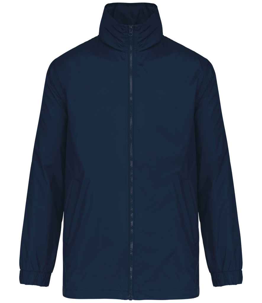 Kariban Lined Windbreaker Jacket Navy