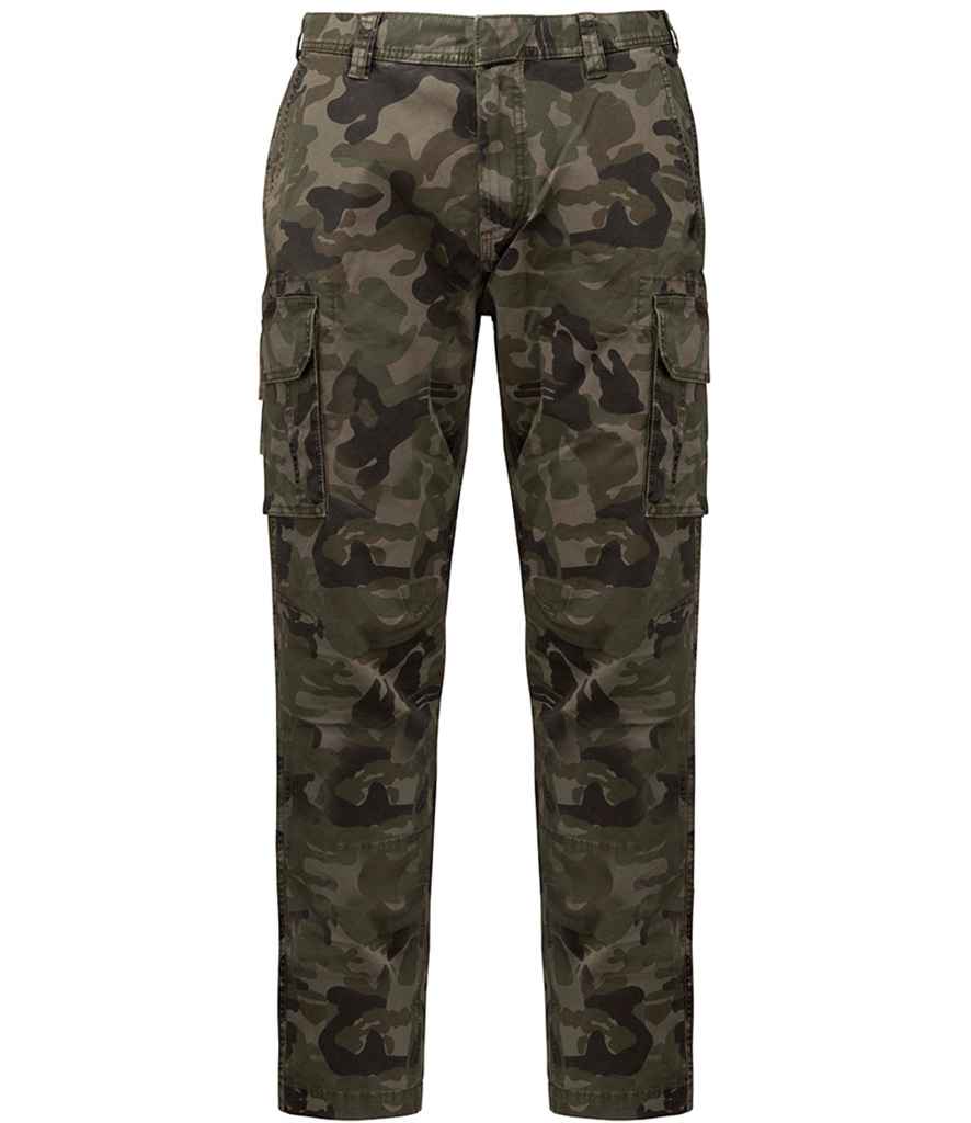 Kariban Multi-Pocket Trousers Camouflage