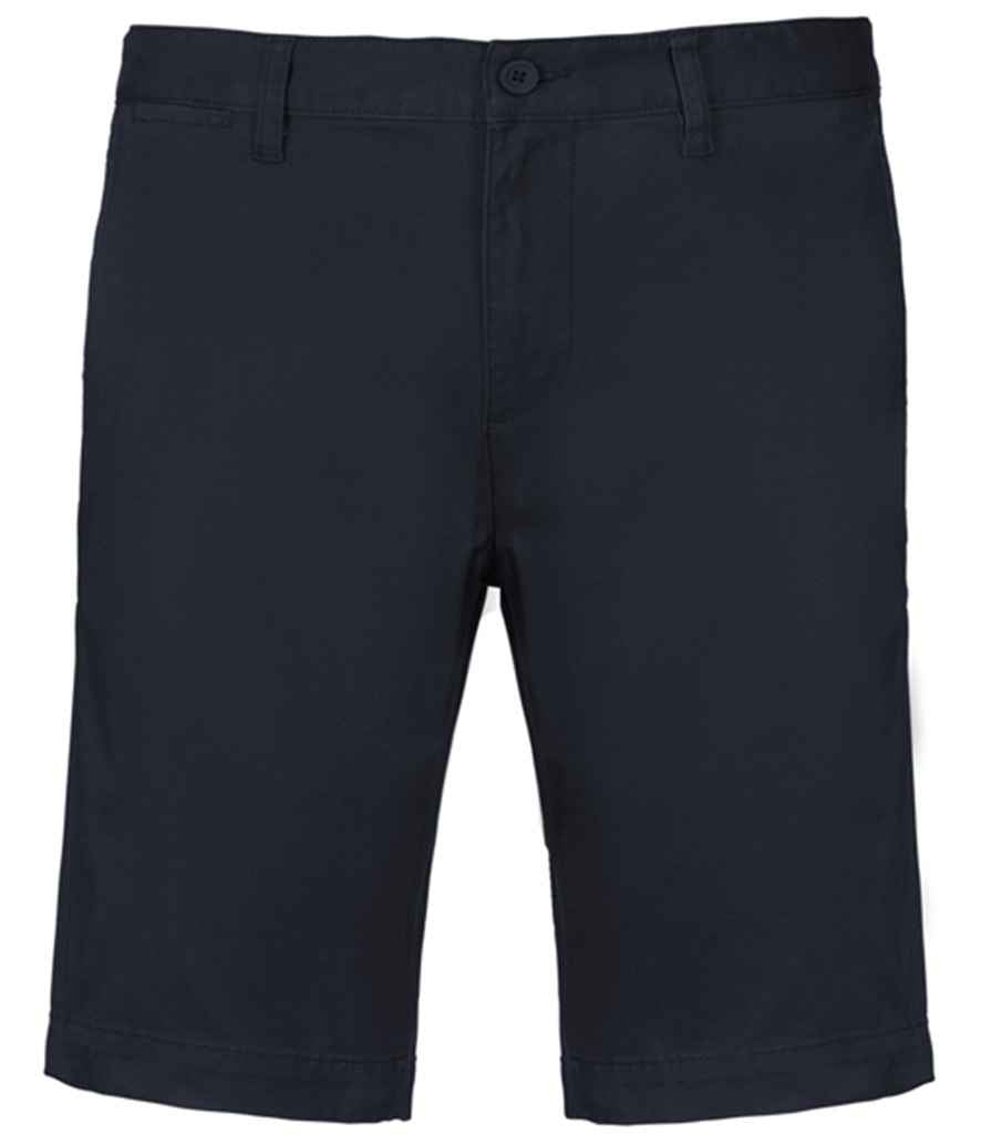 Kariban Chino Bermuda Shorts Dark Navy