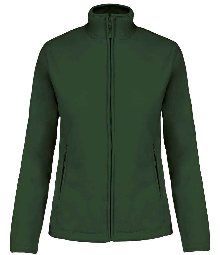 Kariban Ladies Maureen Micro Fleece Jacket Forest Green