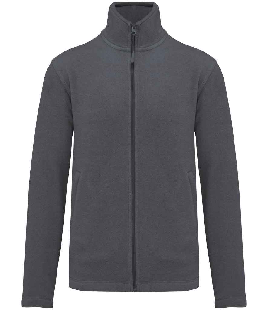 Kariban Falco Micro Fleece Jacket Convoy Grey
