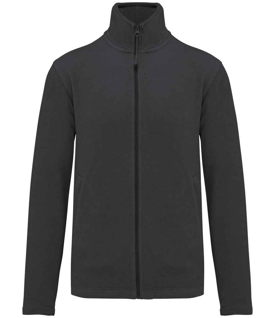 Kariban Falco Micro Fleece Jacket Dark Grey