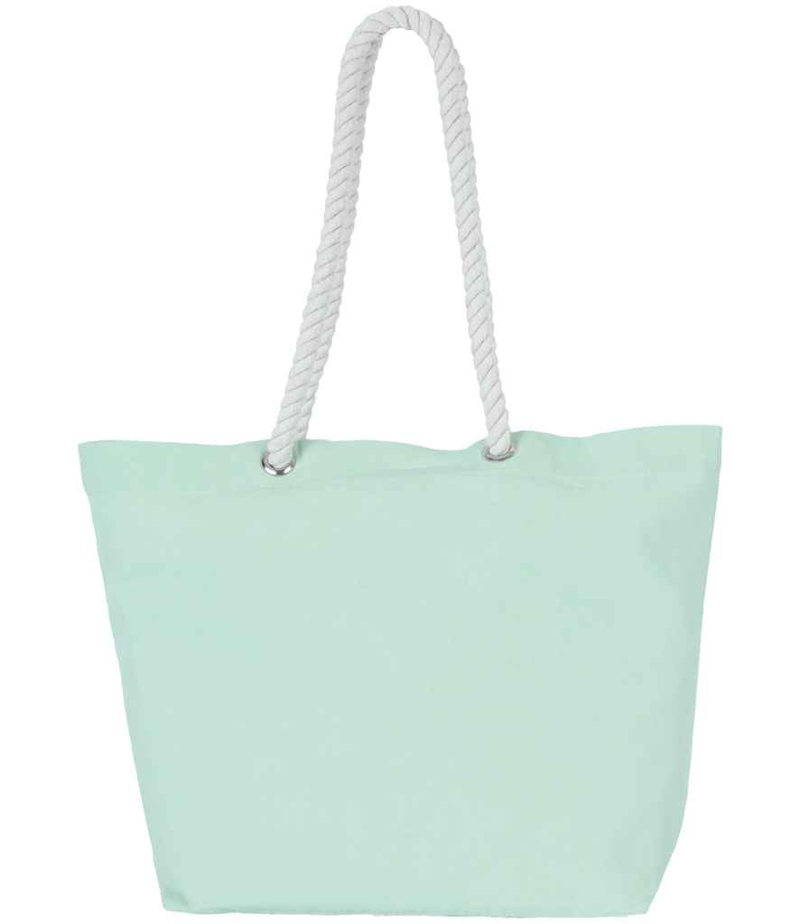 Kimood Marine Style Tote Bag Washed Misty Green