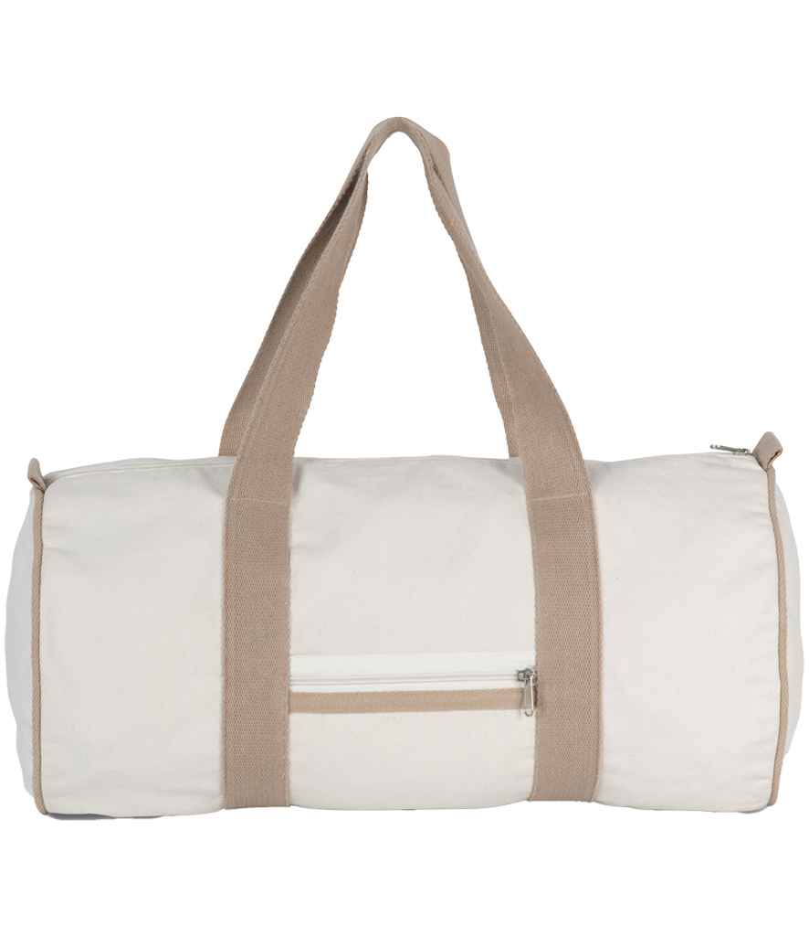 Kimood Recycled Duffle Bag Ecume/Hemp