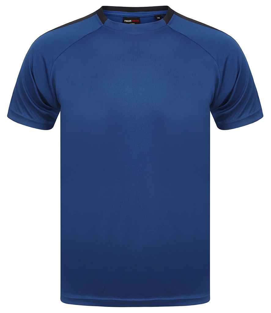 Finden + Hales Unisex Team T-Shirt Royal Blue/Navy