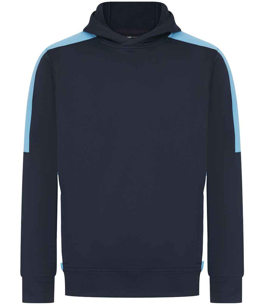 Finden + Hales Unisex Team Hoodie Navy/Sky blue