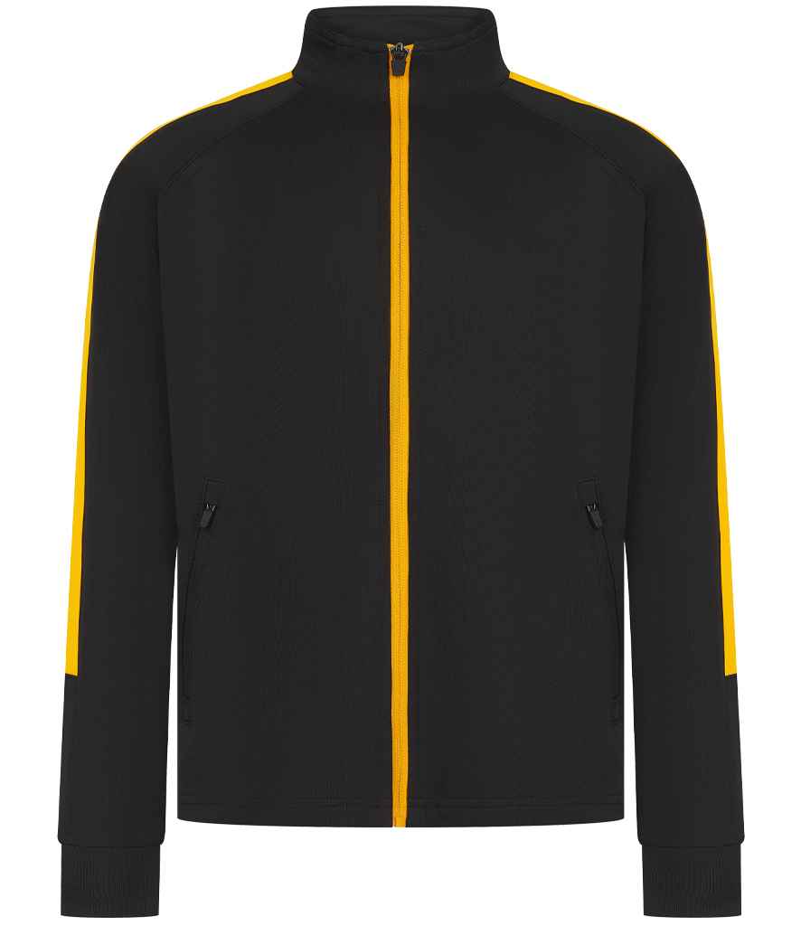 Finden + Hales Kids Knitted Tracksuit Top Black/Gold