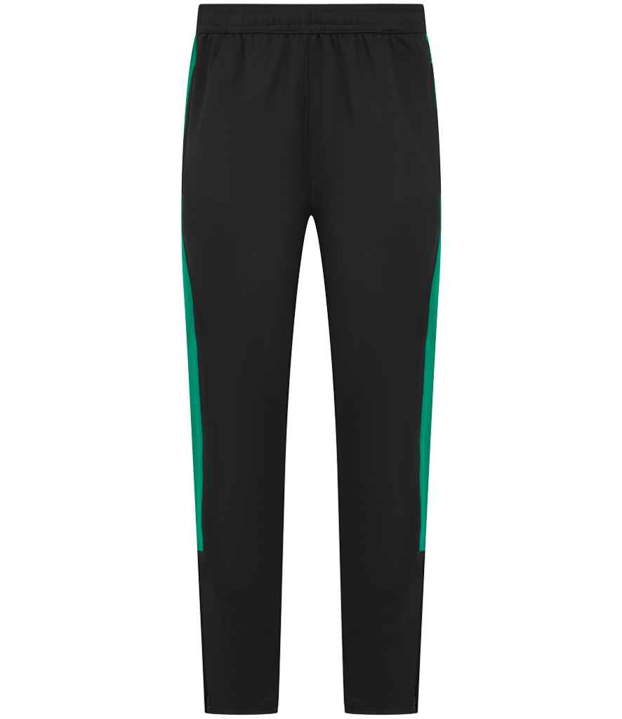 Finden + Hales Knitted Tracksuit Pants | Black/Emerald Black/Emerald
