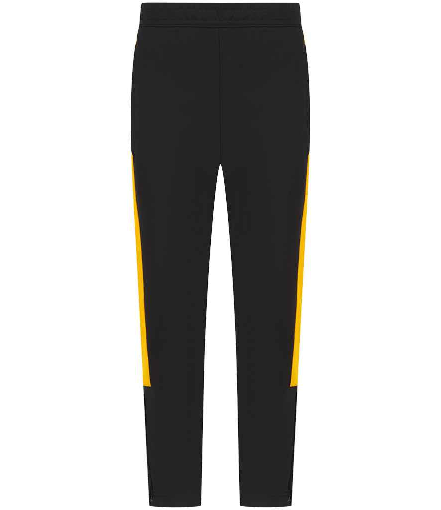 Finden + Hales Knitted Tracksuit Pants | Black/Gold Black/Gold