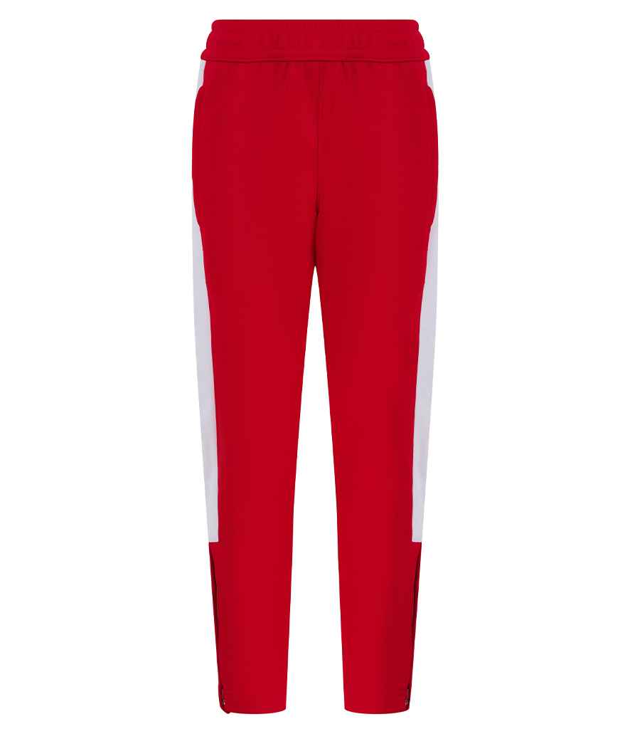 Finden + Hales Kids Knitted Tracksuit Pants Red/White