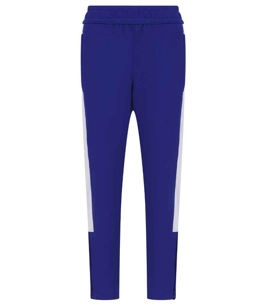 Finden + Hales Kids Knitted Tracksuit Pants Royal Blue/White