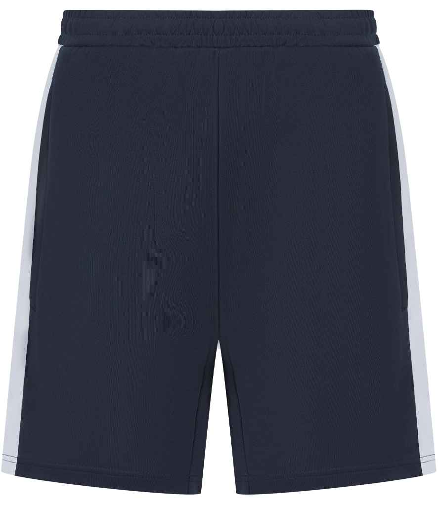 Finden + Hales Knitted Shorts Navy/White