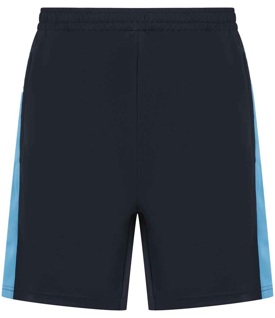 Finden + Hales Kids Knitted Shorts Navy/Sky blue