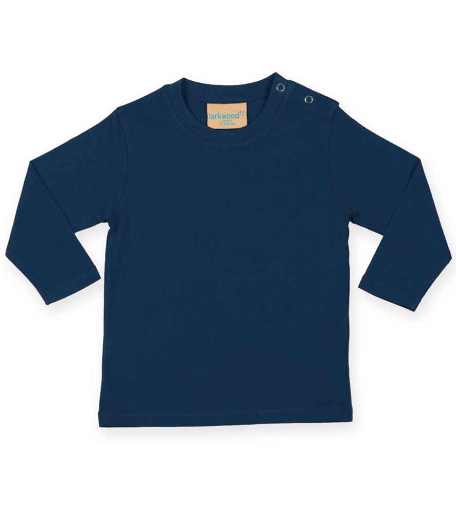 Larkwood Baby/Toddler Long Sleeve T-Shirt Navy