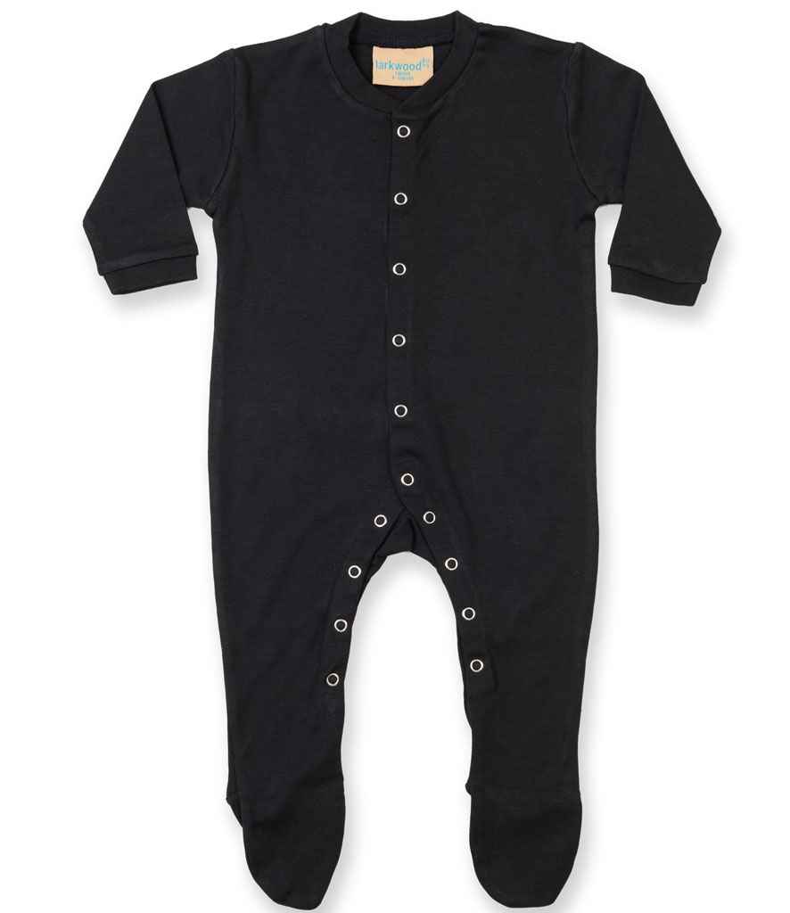 Larkwood Baby Sleepsuit Black