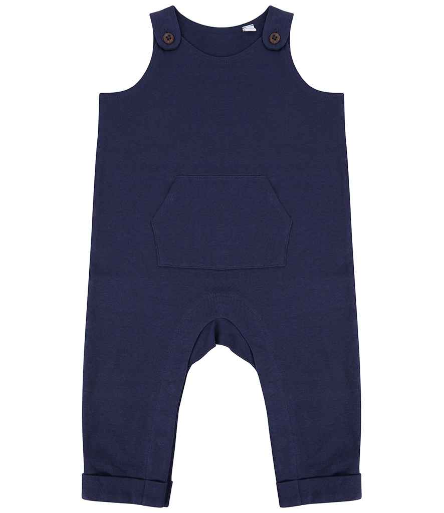 Larkwood Baby/Toddler Organic Cotton Dungarees Navy
