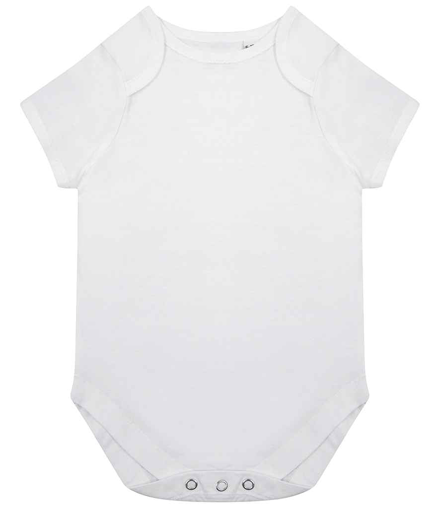 Larkwood Organic Baby Bodysuit White