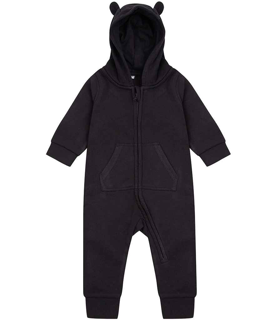 Larkwood Baby/Toddler Fleece All In One Black
