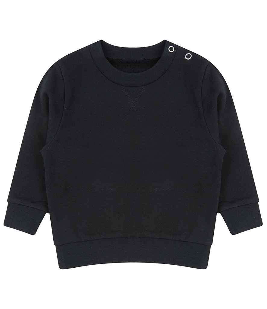 Larkwood Kids Sustainable Sweatshirt Black