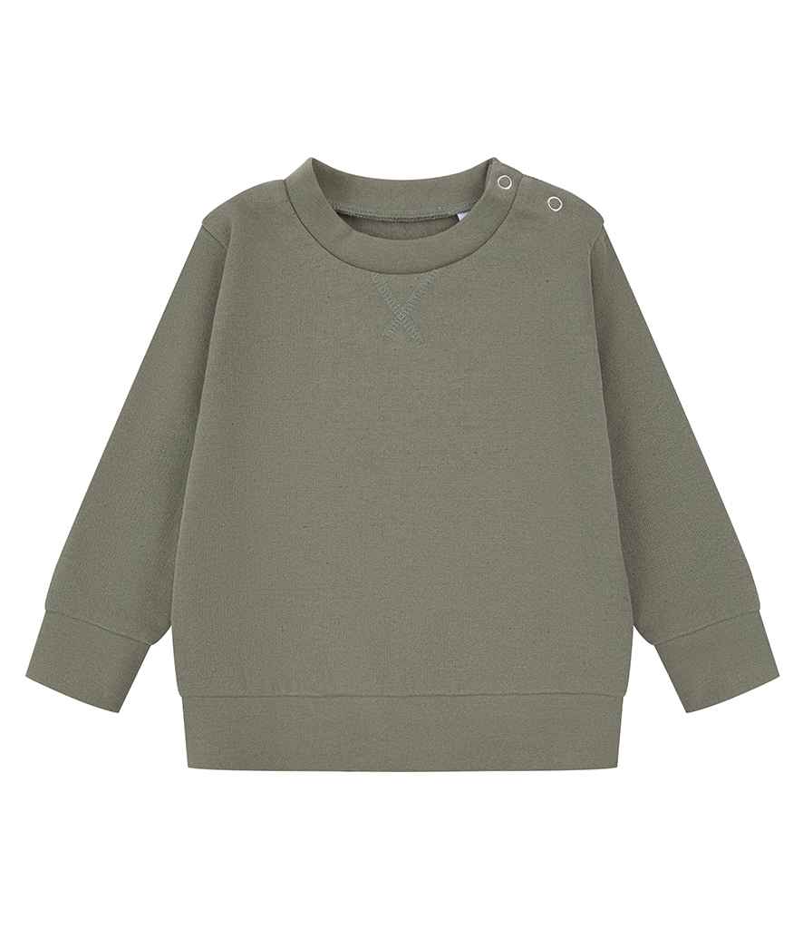 Larkwood Kids Sustainable Sweatshirt Khaki