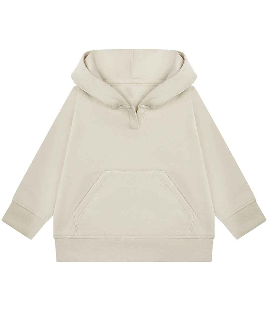 Larkwood Kids Sustainable Hoodie Light Stone