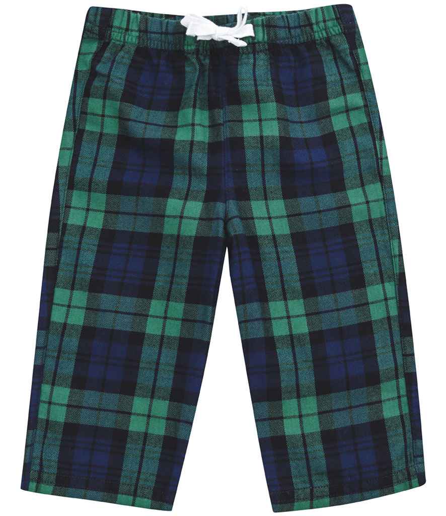 Larkwood Baby/Toddler Tartan Lounge Pants Navy/Green