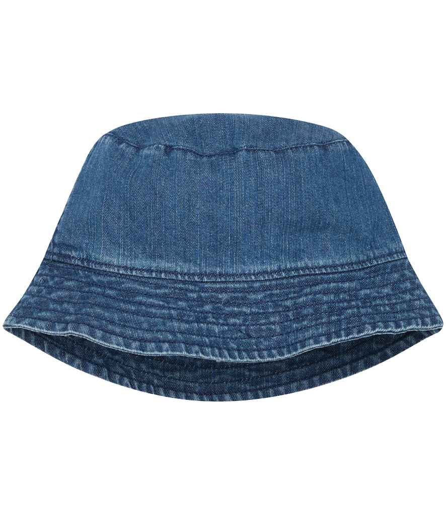Mantis Denim Bucket Hat Denim Blue