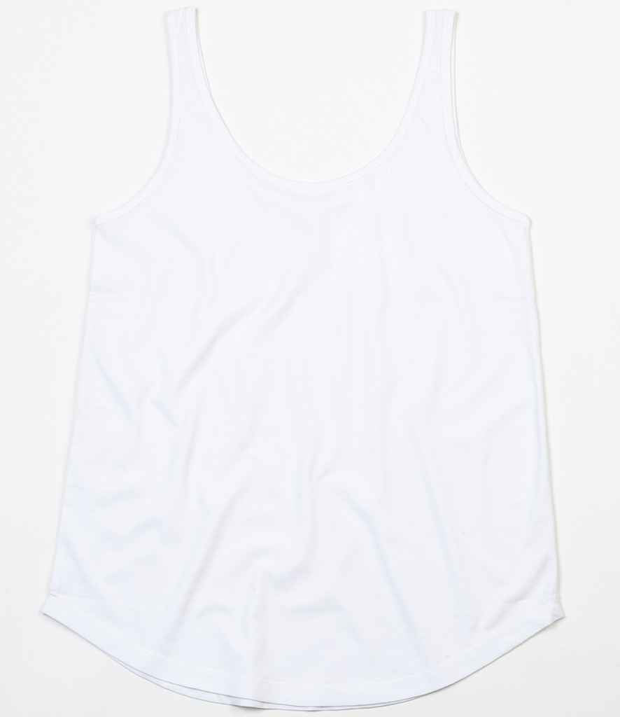 Mantis Ladies Loose Fit Vest White
