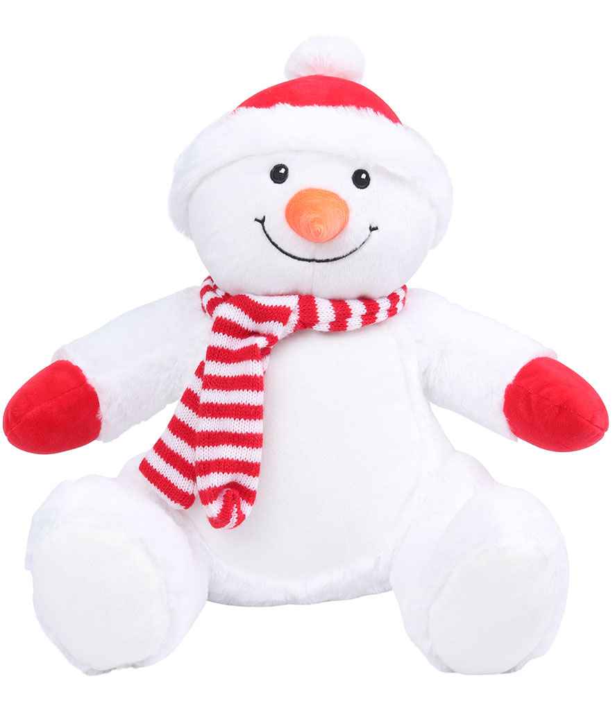 Mumbles Zippie Snowman White