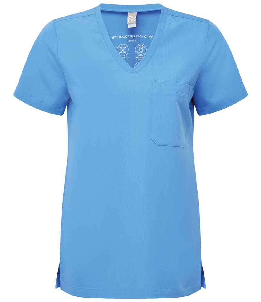 Onna by Premier Ladies Limitless Onna-Stretch Tunic Ceil Blue