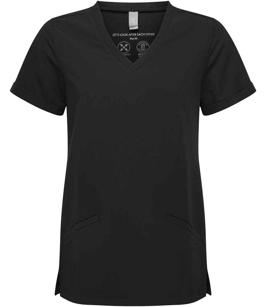 Onna by Premier Ladies Invincible Onna-Stretch Tunic Black