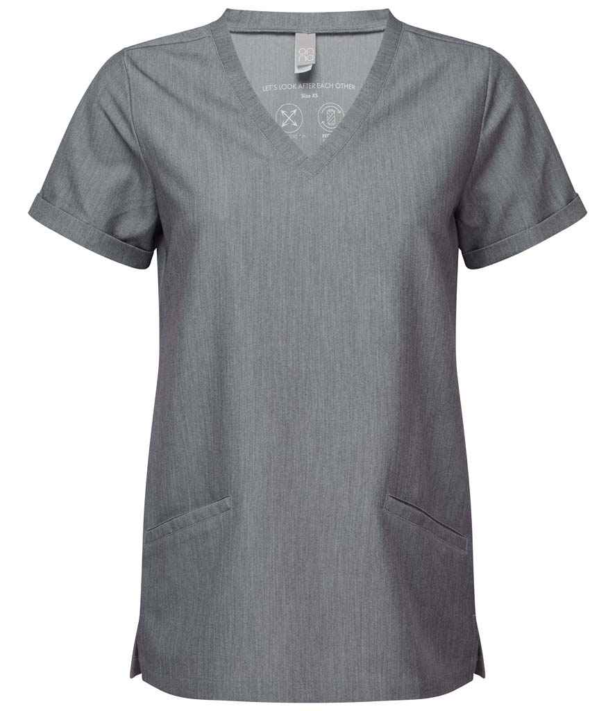 Onna by Premier Ladies Invincible Onna-Stretch Tunic Dynamo Grey