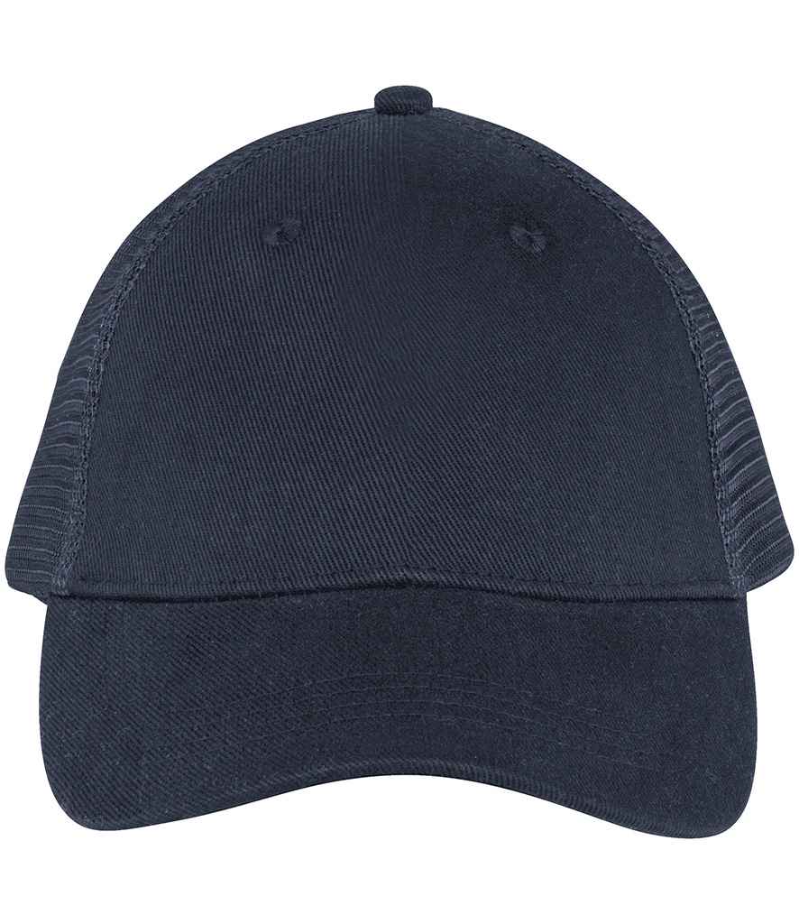 Native Spirit 5 Panel Trucker Cap Navy