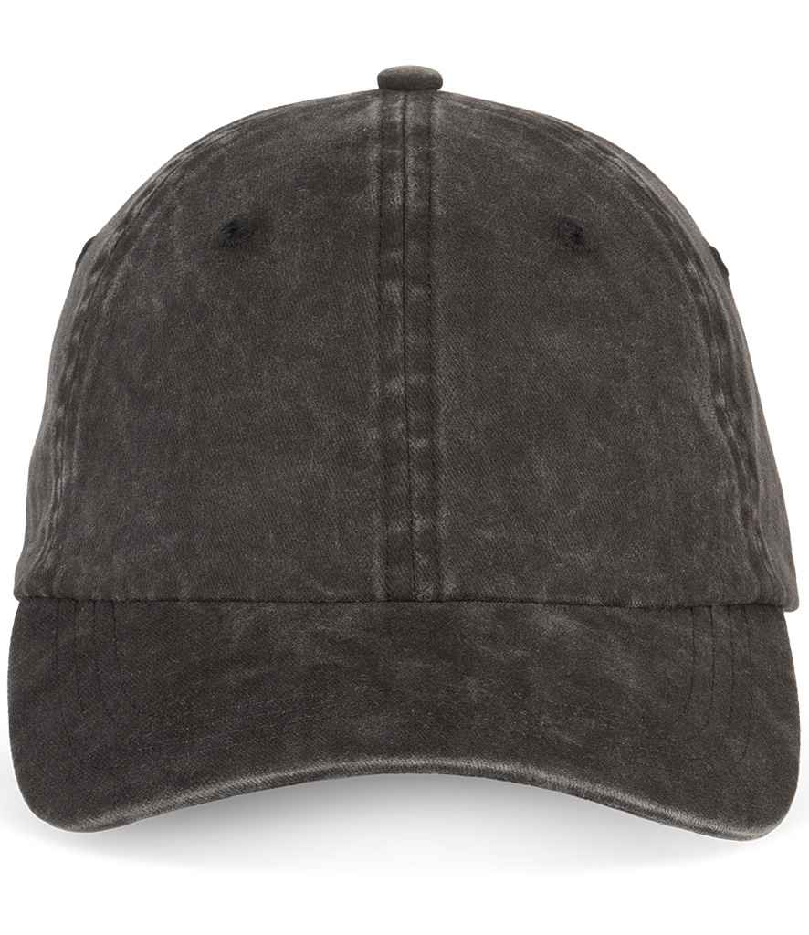 Native Spirit Faded Cap Washed Black