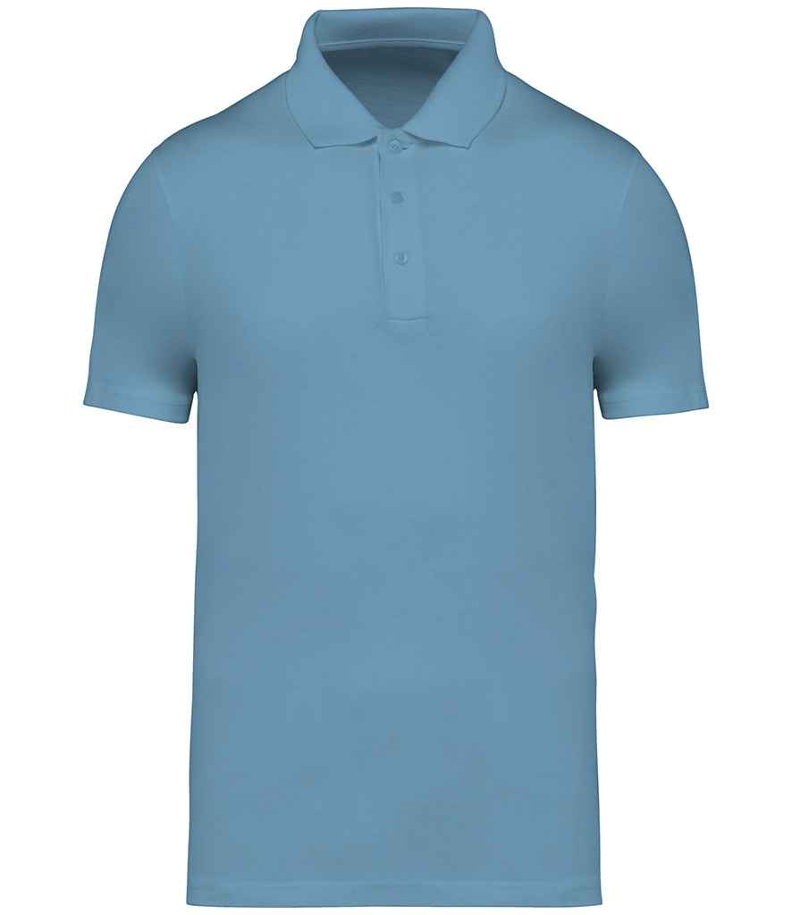 Native Spirit Jersey Polo Shirt Sea Water