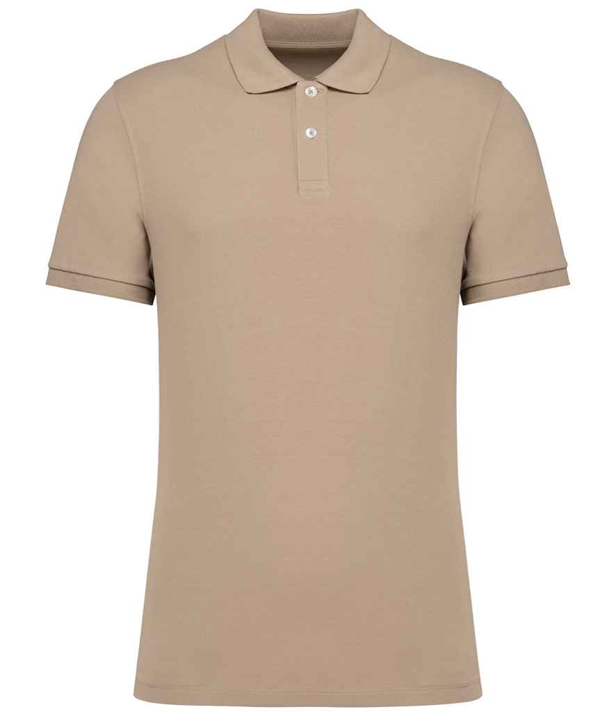 Native Spirit Piqué Polo Shirt Wet Sand