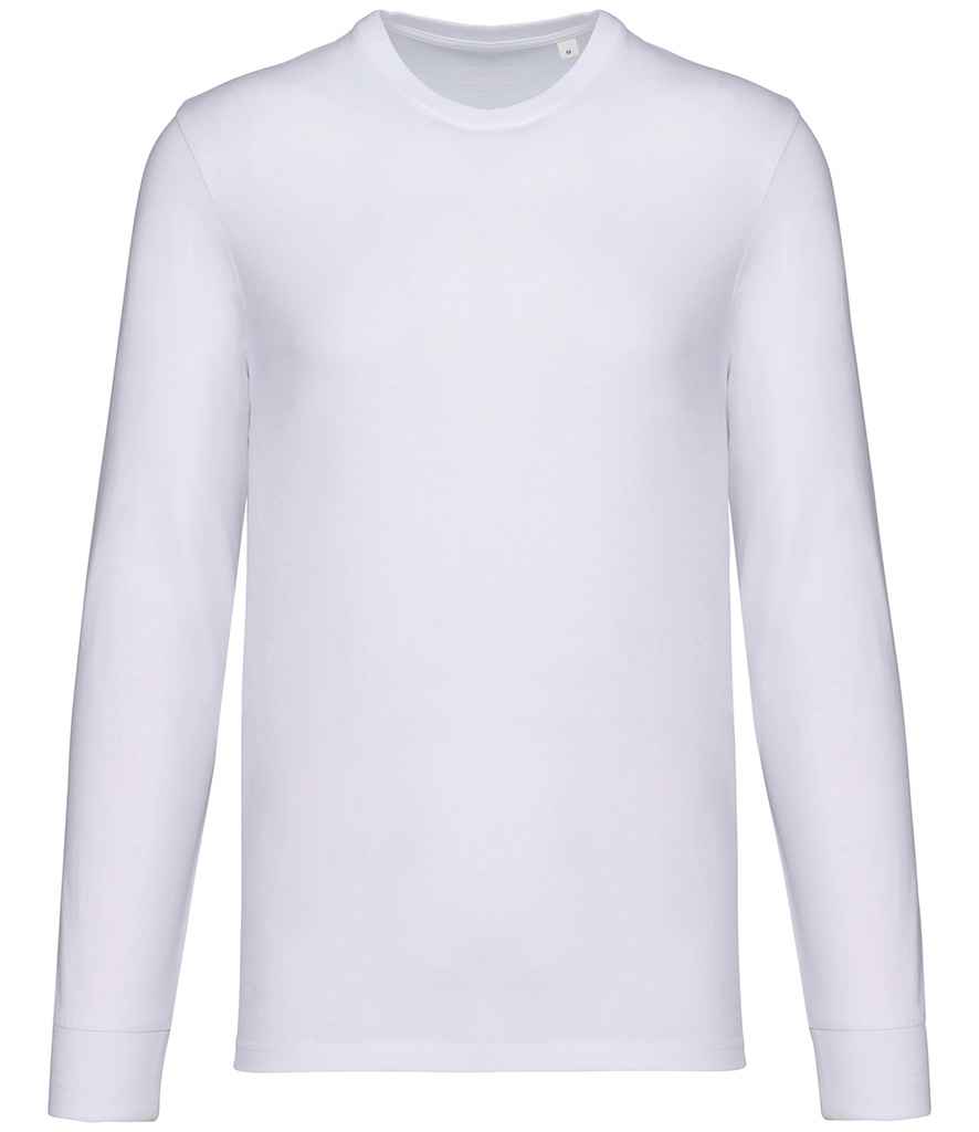 Native Spirit Unisex Crew Neck Long Sleeve T-Shirt White
