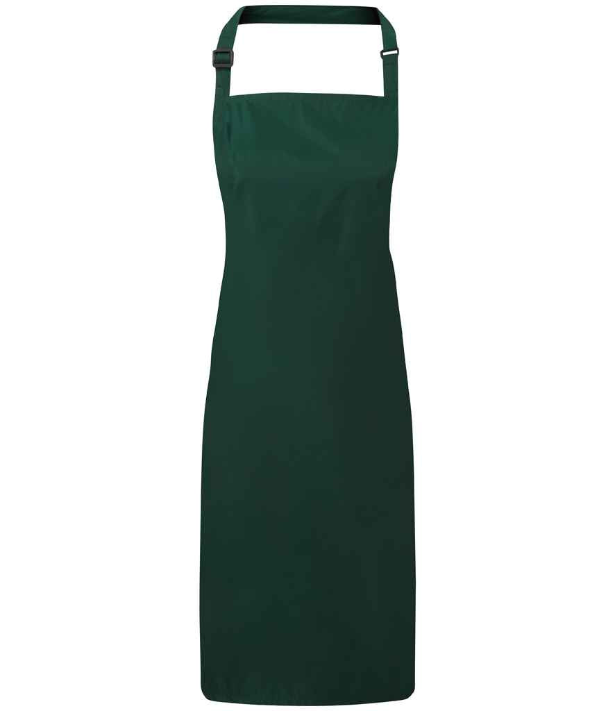 Premier Waterproof Bib Apron Bottle Green