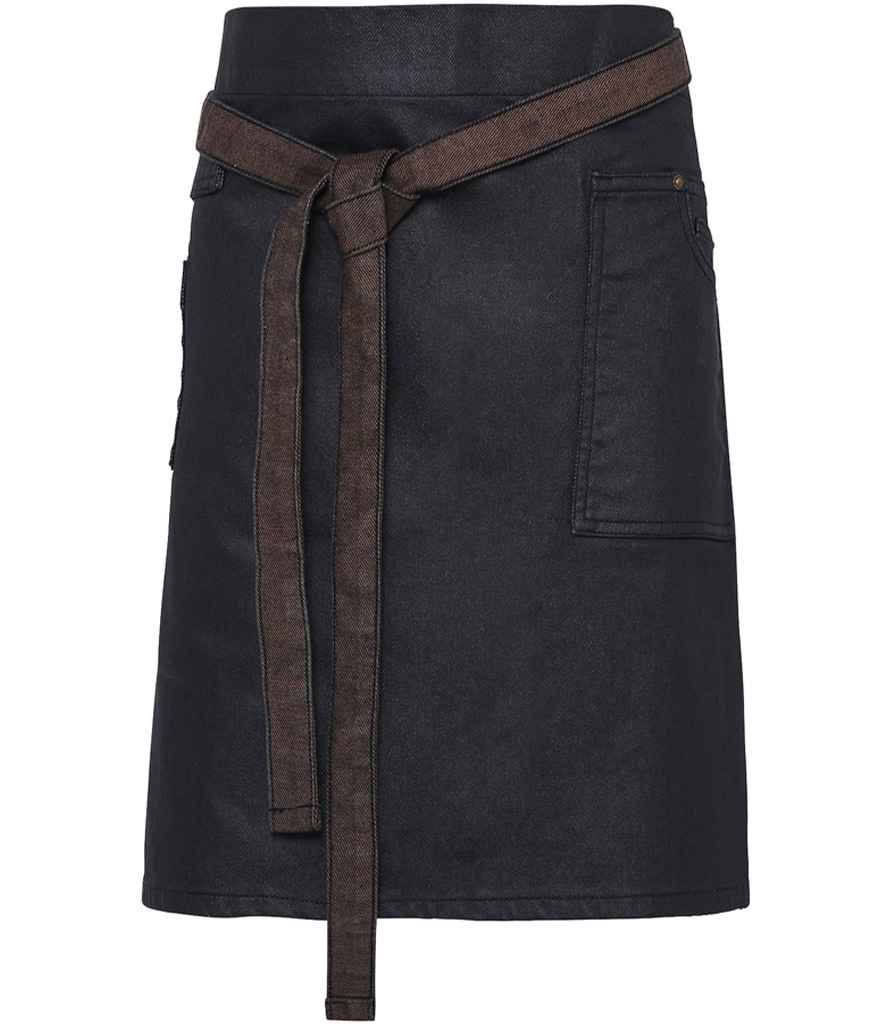 Premier Division Waist Apron Indigo Denim/Brown Denim