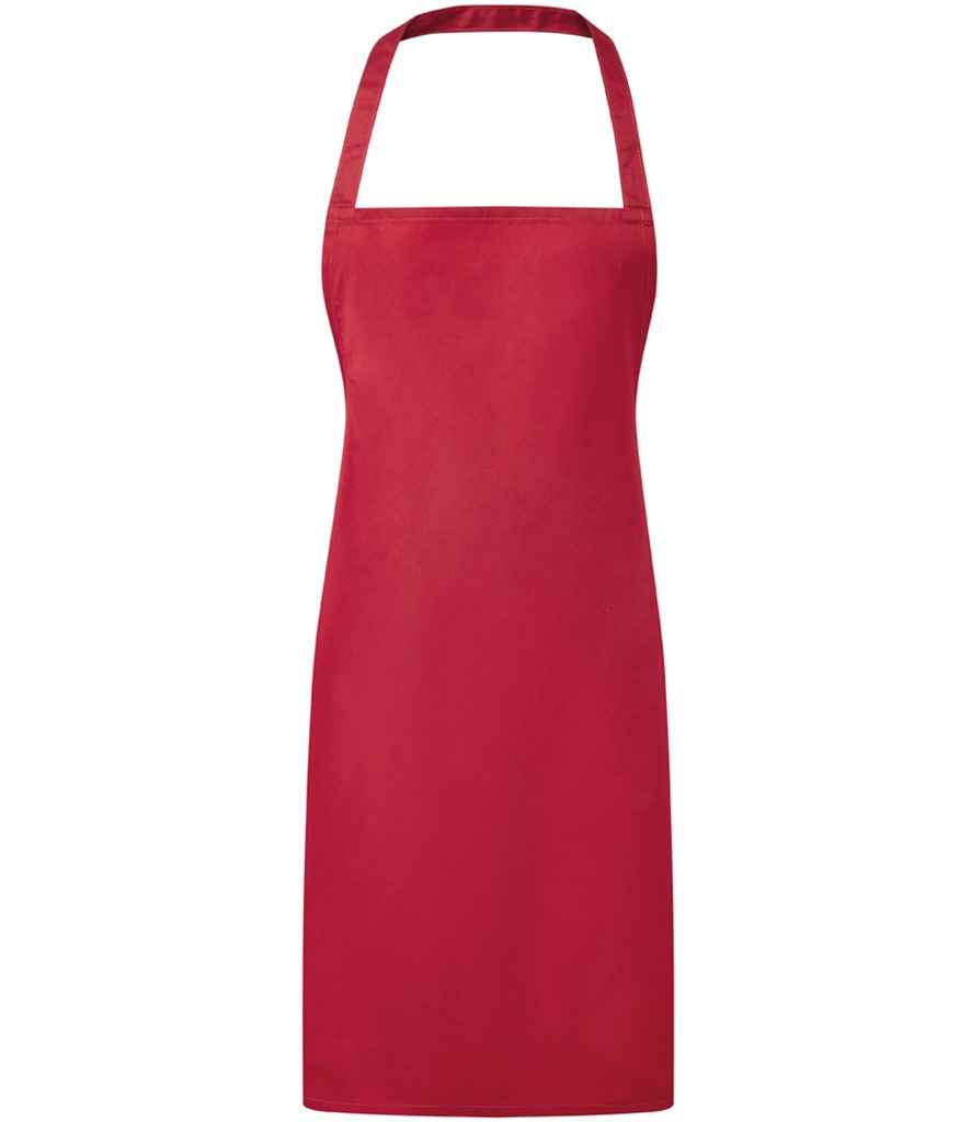 Premier Essential Bib Apron Red