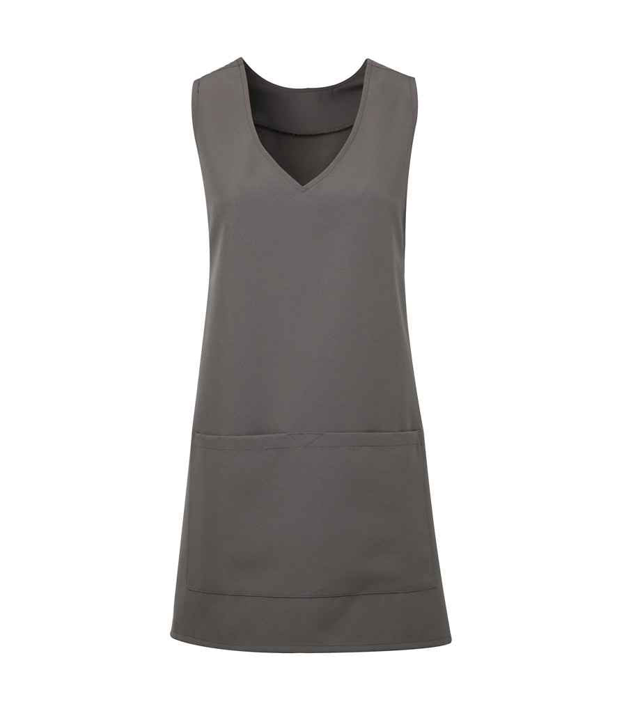 Premier Wrap Around Tunic Apron Dark Grey