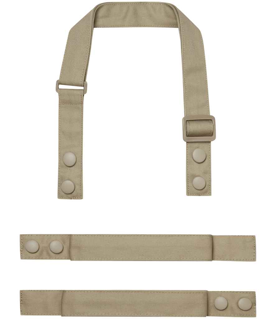 Premier Swap and Pop Customisable Apron Straps Khaki